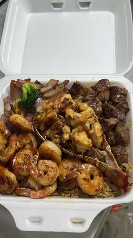 Rockstar Hibachi Wynwood dish