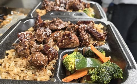 Rockstar Hibachi Wynwood dish